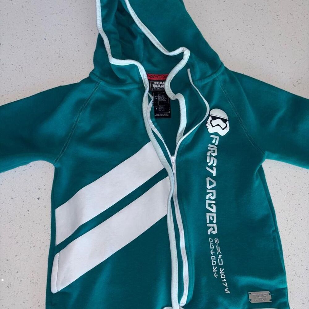Kids First Order Star Wars zip up S